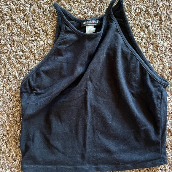 Fashion Nova Tops - Fashion Nova Black Women's Tank Top